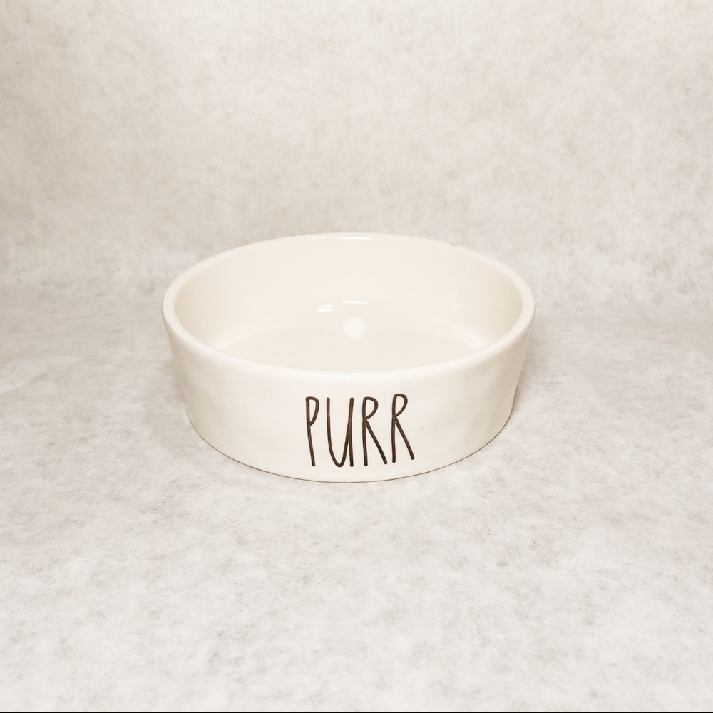 Rae Dunn Pet Food Bowl Classic Rae Dunn Lettering